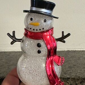 Bath and Body Works Snowman wallflower fragrance Diffuser Nightlight Christmas